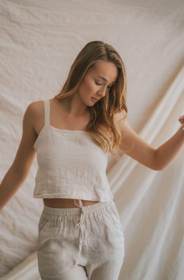 Anet Keten Lastikli Crop