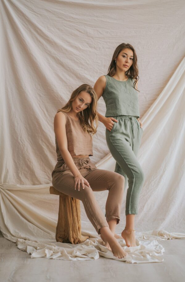 Dalia Keten Havuç Pantalon